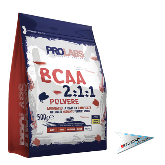 Prolabs-BCAA 2:1:1 POWDER  (Conf.  500 gr)   Limone  
